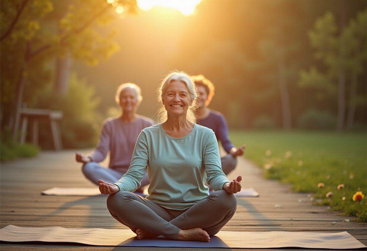 Групове заняття з йоги